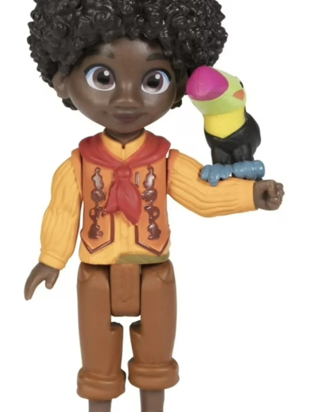 Brand New Small Disney's Encanto Antonio Madrigal Toy with parrot